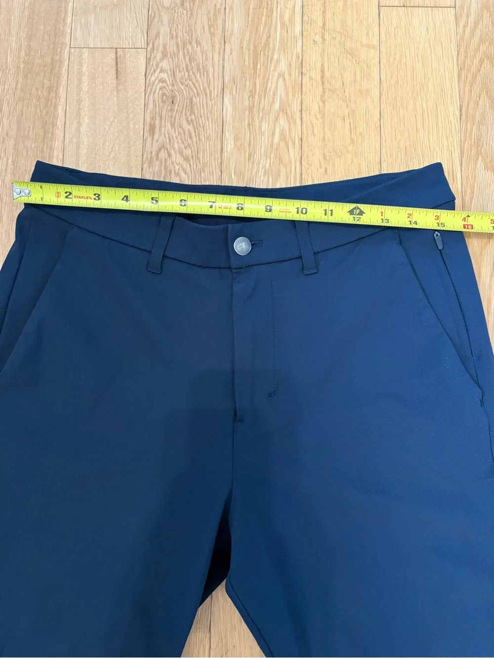 Lululemon Commission Slim Pant 31 Navy Warpstreme Chino Trouser LM5522S